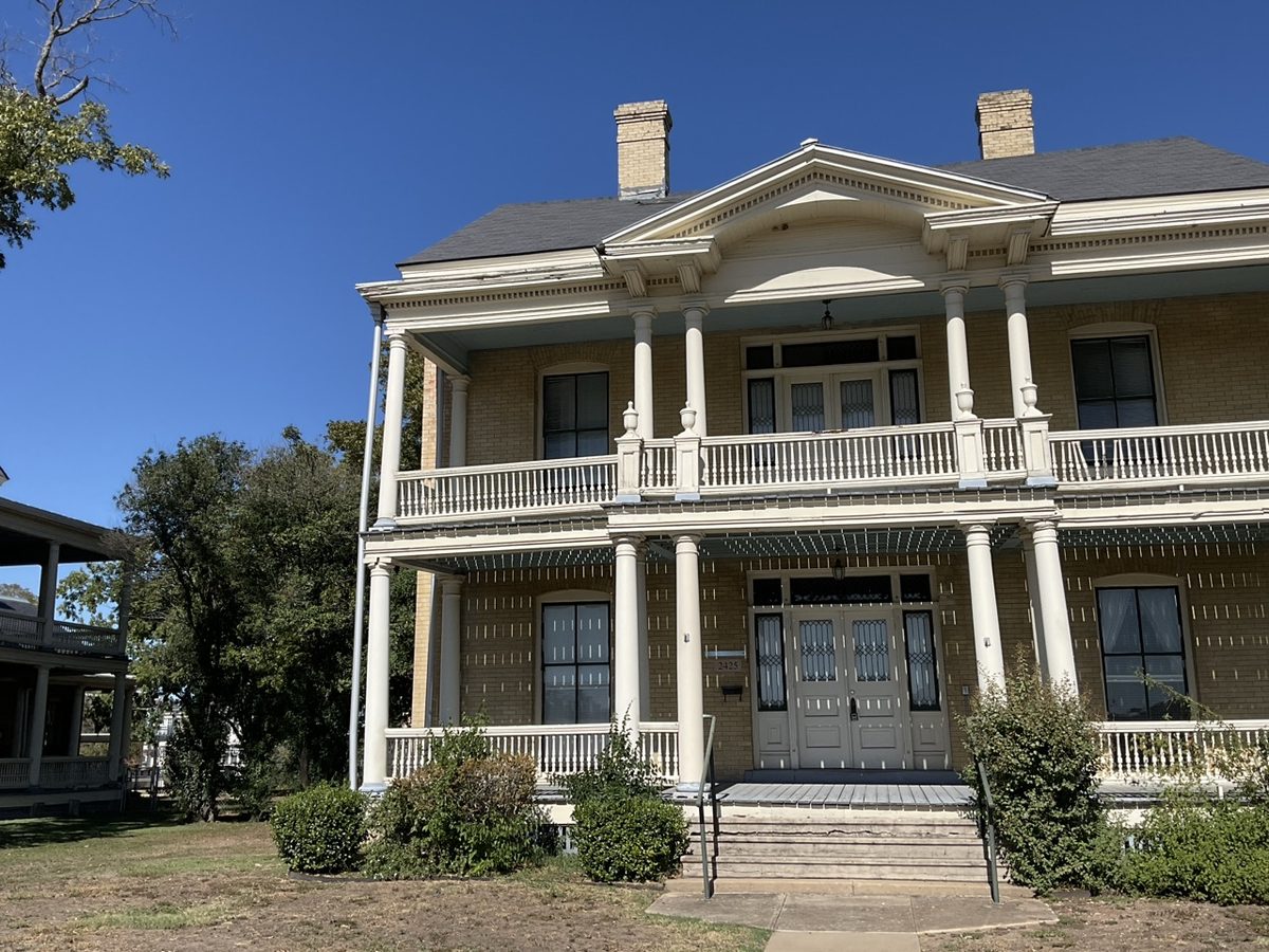Historic officers' quarters exterior