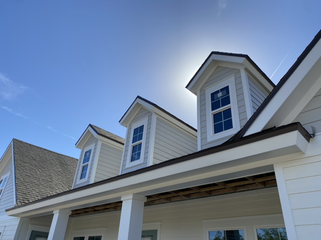 New home during a buyer inspection in Wildlight, Nassau County