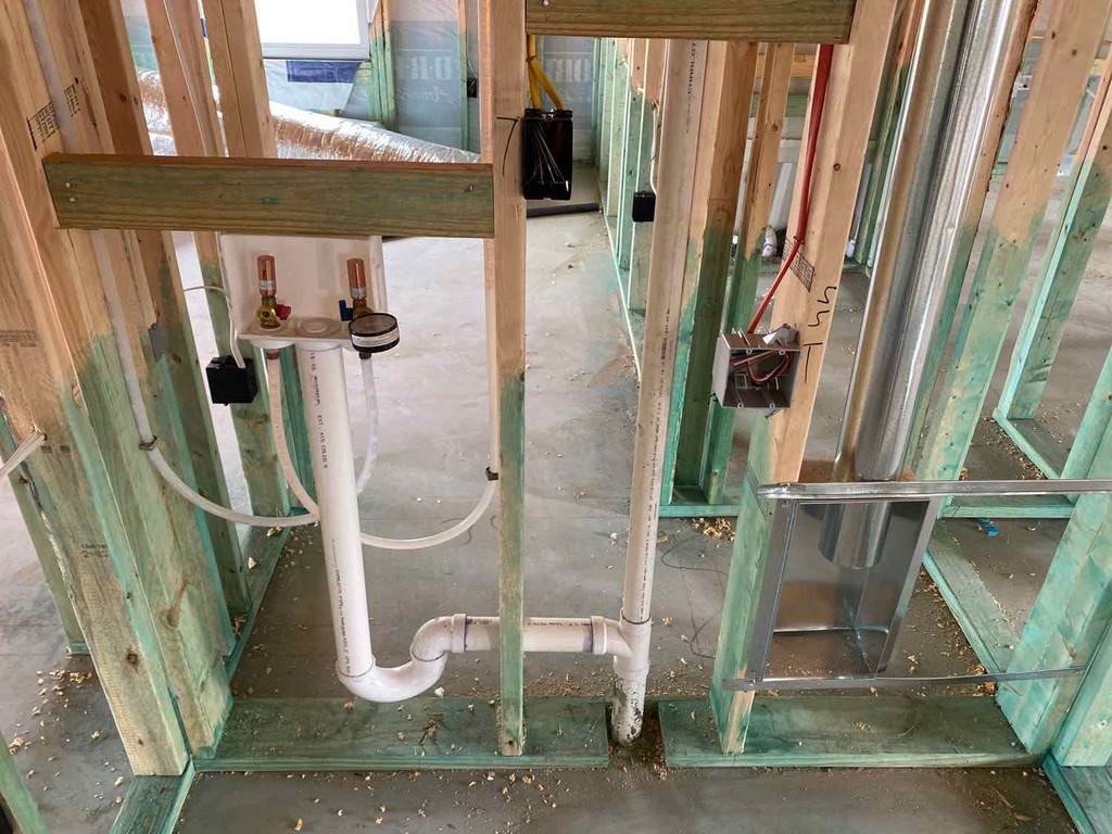 New construction phase inspection in Nassau County, Florida